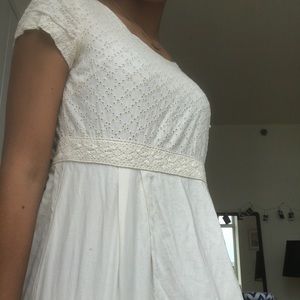 ecru/bone dress